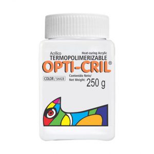 resina acrilica opti-cryl termopolimerizable