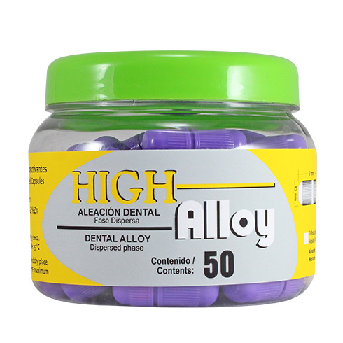 aleacion amalgama high alloy