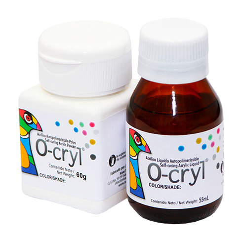 resina acrilica o-cryl autopolimerizable