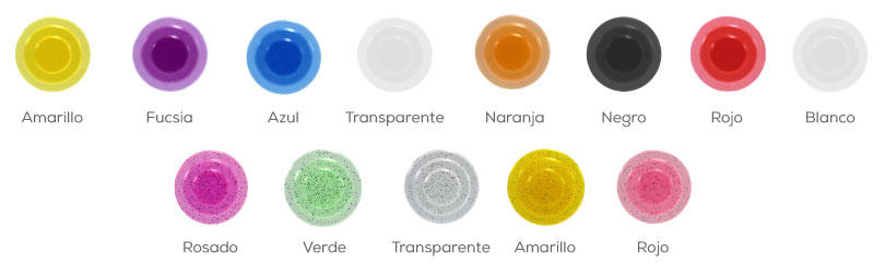 Colores de resina para ortodoncia O-Cryl