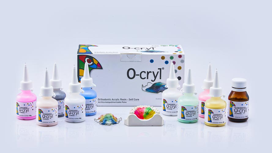 Kit de Resina Acrílica para Ortodoncia Ocryl