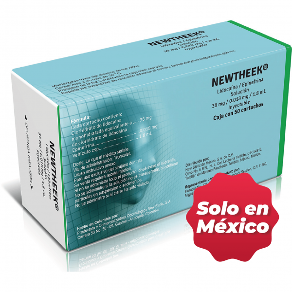 Newtheek – Lidocaína 2% E-100