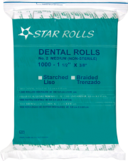 algodon star rolls trezando liso